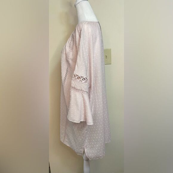 Victoria’s Secret Eyelet Nightgown Dress Tunic Blouse Top . Size Large. - Picture 6 of 16